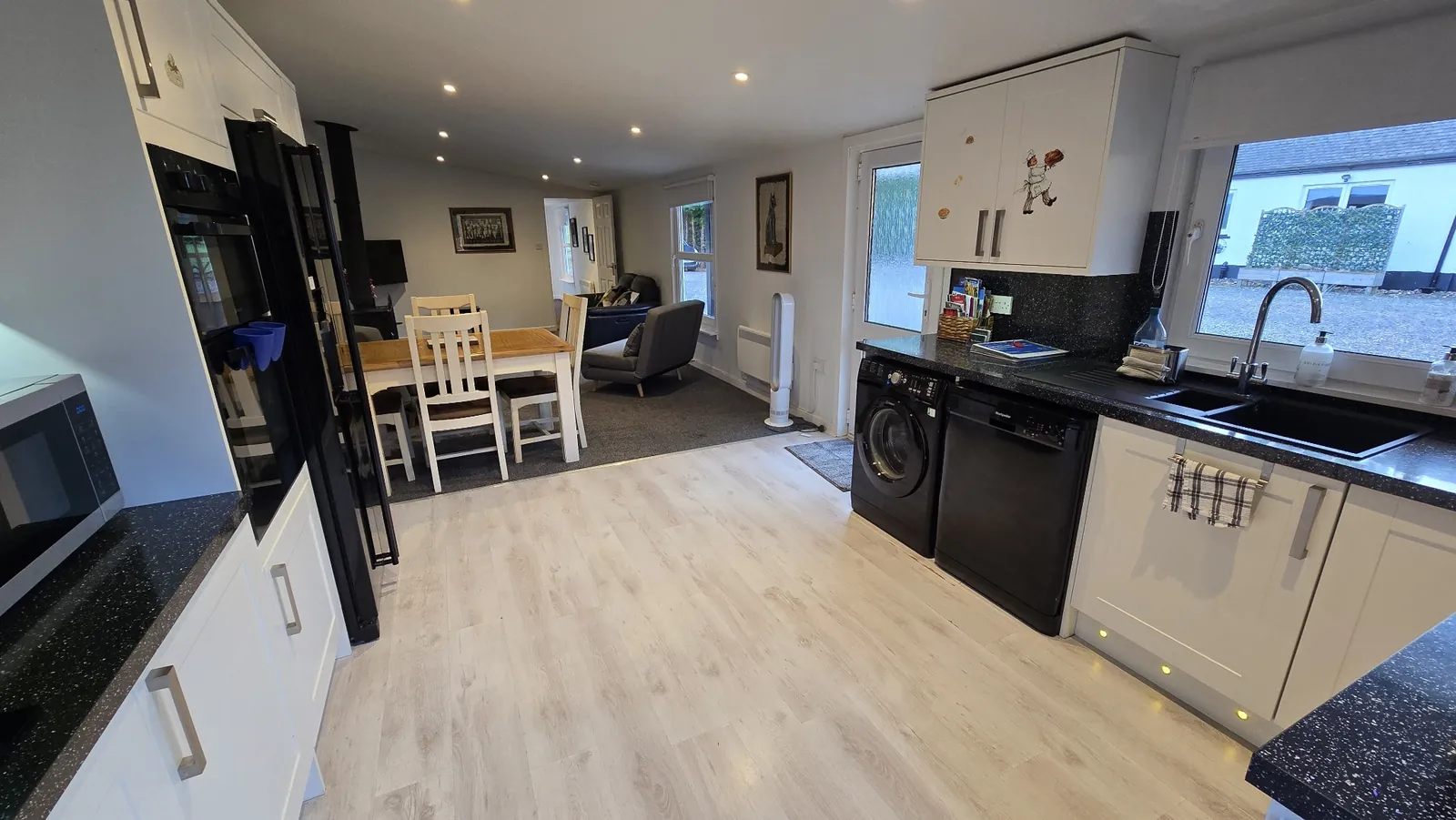 Kitchen leading to dining area, Meadows 1