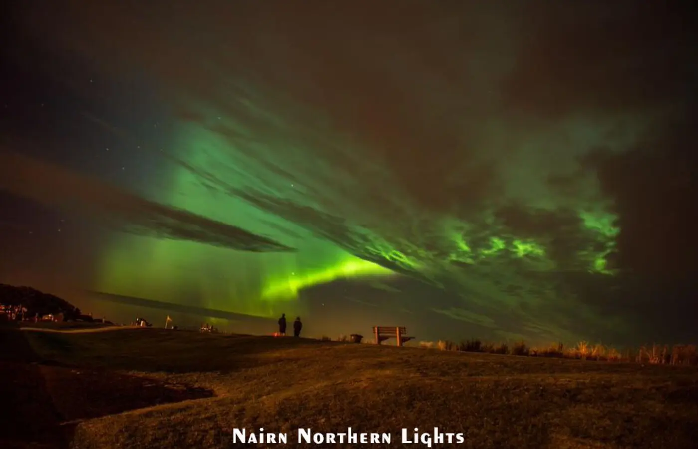 Northern Lights over Nairn
